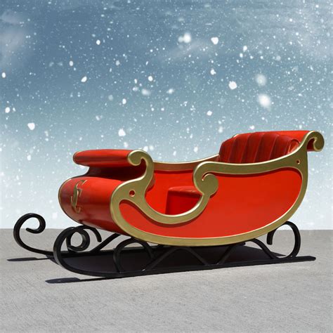 Large outdoor santa sleigh - The names of Santa’s elves are Alabaster Snowball, Bushy Evergreen, Pepper Minstix, Shinny Upatree, Sugarplum Mary and Wunorse Openslae. These six elves have the most important jobs for Santa.